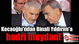 Kocaoğlu'ndan Binali Yıldırım'a hodri meydan