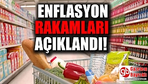 Mayıs ayı enflasyon rakamları açıklandı