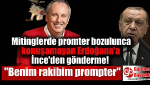 Muharrem İnce'den Erdoğan'a gönderme: