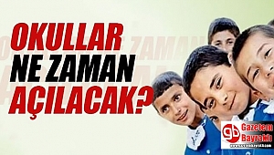 Öğrenciler karnelerini aldı : Okullar ne zaman açılacak