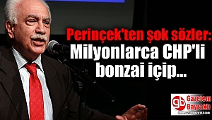 Perinçek: Milyonlarca CHP'li bonzai içip HDP'ye oy verdi