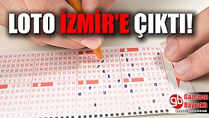 Sayısal Loto'nun büyük ikramiyesi İzmir'e çıktı