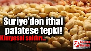 Suriye'den patates ithal edileceği açıklamasına İzmir'den tepki