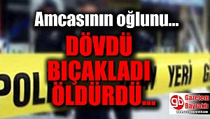 Yeğenlerin tartışması kanlı bitti