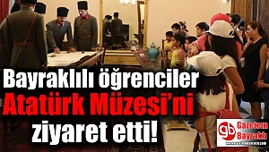 Bayraklılı öğrenciler Atatürk Müzesi'ni ziyaret etti