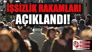 İşsizlik rakamları açıklandı