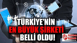 İşte Türkiye’nin en büyük şirketi