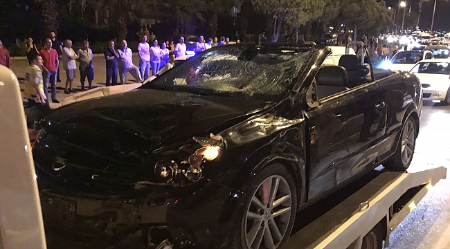 İzmir'de feci kaza : Baba kız yaşamını yitirdi