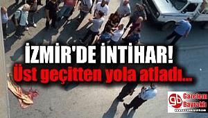 İzmir'de intihar