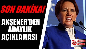 Meral Akşener’den flaş ‘adaylık’ açıklaması