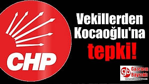 Vekillerden Kocaoğlu'na tepki