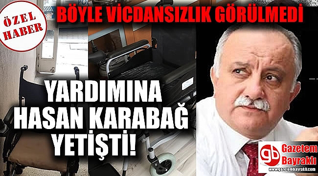Böyle vicdansızlık görülmedi yardımına Hasan Karabağ yetişti