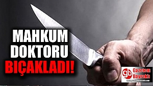 Cezaevinde doktora bıçaklı saldırı