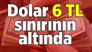 Dolar 6 sınırının altında
