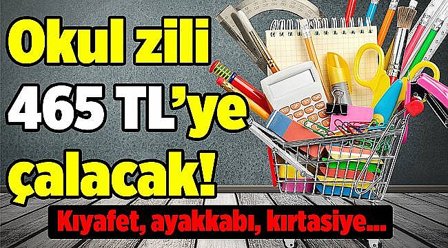 İlk ders için bu para bütçenizden çıkacak...