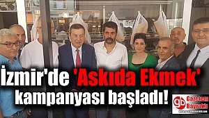 İzmir'de 'Askıda Ekmek' kampanyası başladı