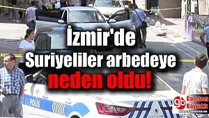 İzmir'de geçici koruma kimlik belgesi almak isteyen Suriyeliler arbedeye neden oldu