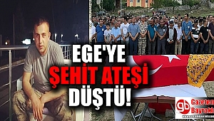 İzmir'de görev sırasında beyin kanaması geçiren asker toprağa verildi