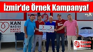 İzmir'de Örnek Kampanya