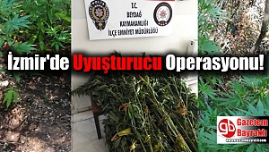 İzmir'de Uyuşturucu Operasyonu