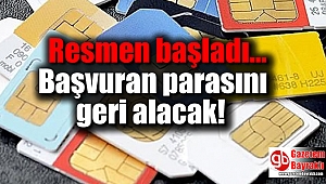 Resmen başladı: Başvuran parasını geri alacak