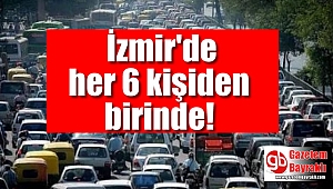 Türkiye'de ve İzmir'de araç sayısı : Kaç kişiye bir araç düşüyor