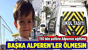 110 bin şoföre Alperen eğitimi