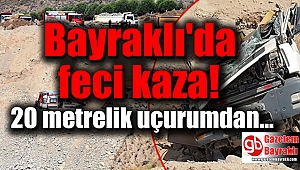 Bayraklı'da feci kaza