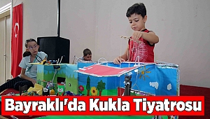 Bayraklı'da Kukla Tiyatrosu