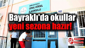 Bayraklı'da okullar yeni sezona hazır