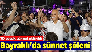 Bayraklı'da sünnet şöleni