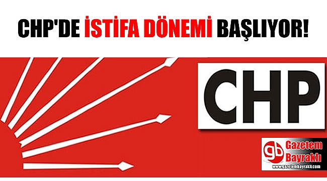 CHP Genel Merkezi istifa sürecini başlatıyor
