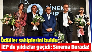 İEF'de yıldızlar geçidi: Sinema Burada!