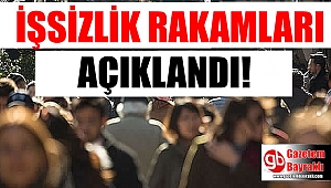 İşsizlik rakamı açıklandı