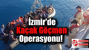 İzmir'de 51 Düzensiz Göçmen Yakalandı