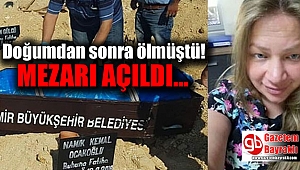 İzmir'de doğumdan sonra ölen Ayfer'in 'ihmal' iddiasıyla mezarı açıldı