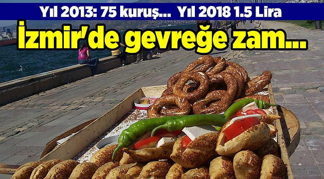 İzmir'de gevreğe zam...