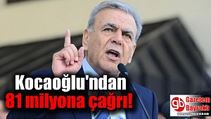 Kocaoğlu'ndan ötekileştirme ve adaletsizliğe karşı çağrı
