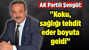 ''Koku, sağlığı tehdit eder boyuta geldi”