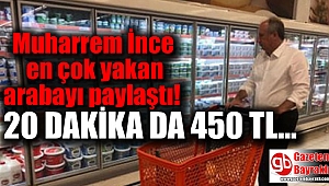 Muharrem İnce'den gıda fiyatlarına eleştiri