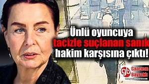Ünlü oyuncuya tacizle suçlanan sanık : Duygularıma yenik düştüm
