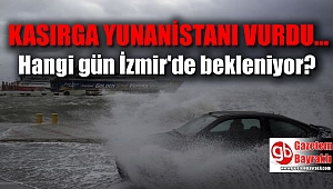 Yunanistan'ı kasırga vurdu