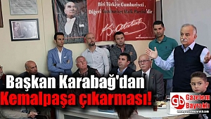 Başkan Karabağ'dan Kemalpaşa çıkarması