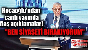Başkan Kocaoğlu'ndan canlı yayında flaş açıklamalar