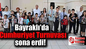 Bayraklı'da Cumhuriyet Turnuvası sona erdi