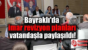 Bayraklı'da imar revizyon planları