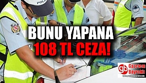 Bunu yapana para cezası