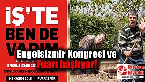 Engelsizmir Kongresi ve Fuarı başlıyor