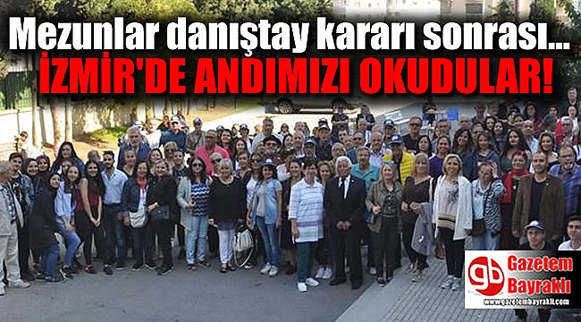 Eşrefpaşa Anadolu Lisesi Mezunları Andımız için buluştu