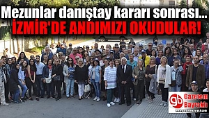 Eşrefpaşa Anadolu Lisesi Mezunları Andımız için buluştu